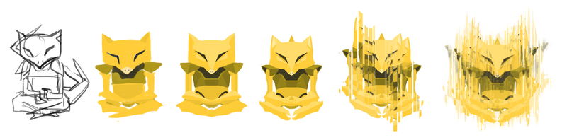 Illustration for article titled Appearing out of thin air, Abra! Pokemon One a Day!